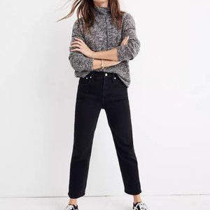 MADEWELL Classic Straight Jeans in Lunar Wash, 30L